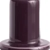 Tube Candleholder-Small-Bordeaux