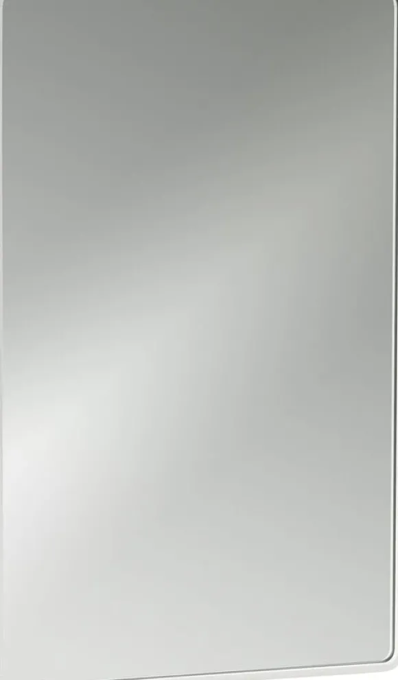 Väggspegel Rim 70x44 cm White