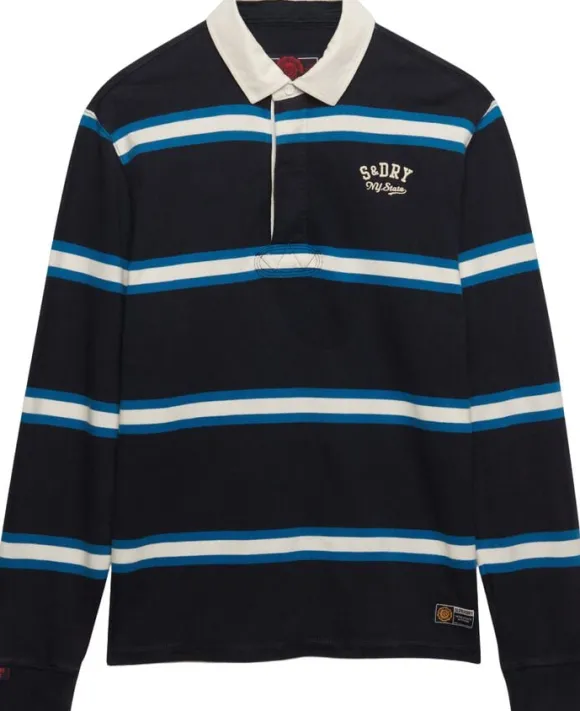 VINTAGE ATHLETIC STRIPE RUGBY