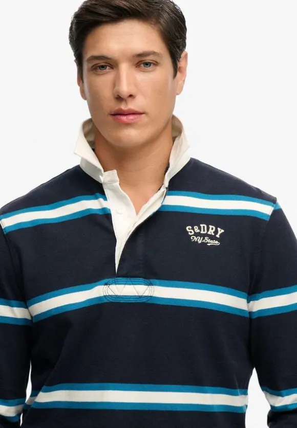 VINTAGE ATHLETIC STRIPE RUGBY