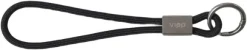 Vipp320 Key strap, Loft, black/metal, 18 cm