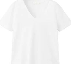 V-neck cotton T-shirt