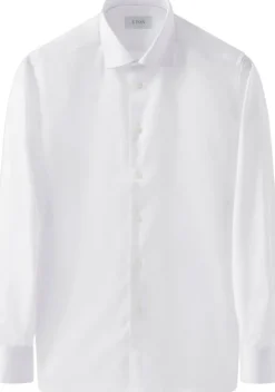 White Signature Twill Shirt - Contemporary Fit