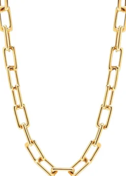 Women's Gold Paperclip Chain