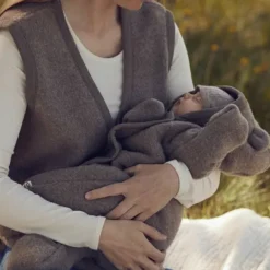 Woolly fleece suit