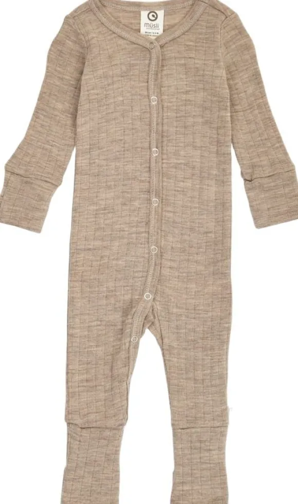 Woolly rib bodysuit