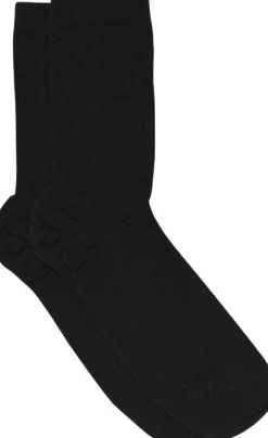 Wool rib socks