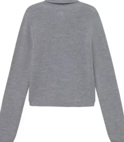 Wool Zip Cardigan Keep Me
