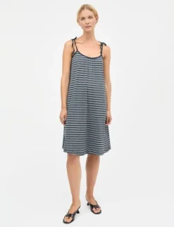 2x2 Cotton Stripe Stine Dress