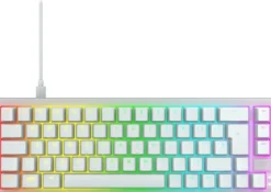 Xtrfy K5V2 Compact - Transparent White Tastatur