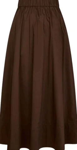 Yara Long Poplin Skirt