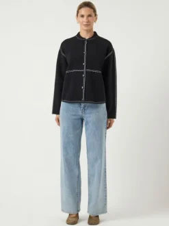 YASJENA LS KNIT CARDIGAN