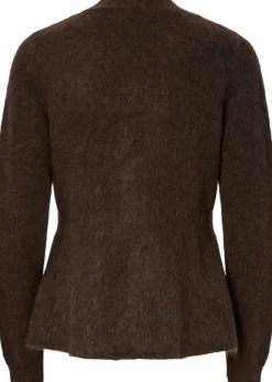 YASLIMO LS MOHAIR BLEND KNIT CARDIG