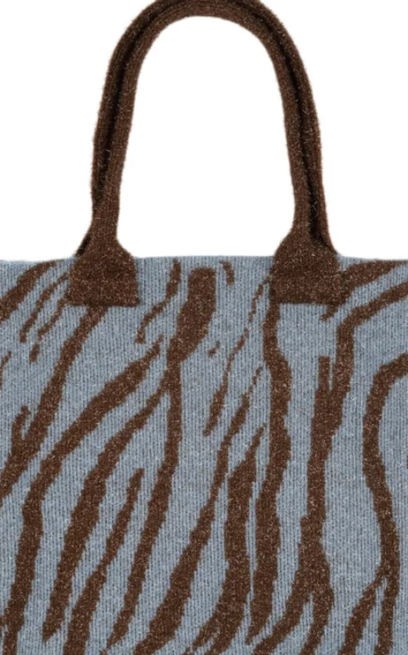 Zebra Glitter Bag